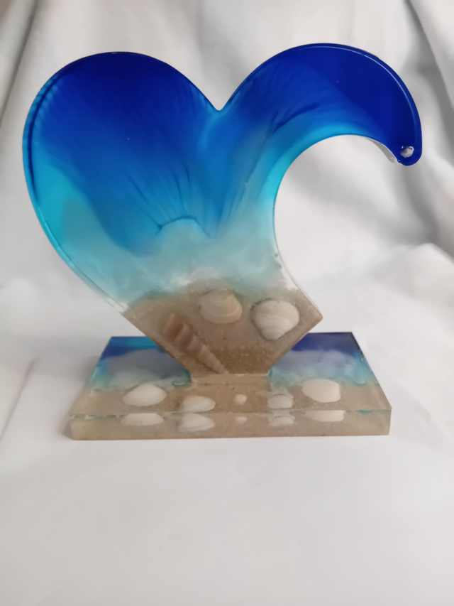 Cœur sur socle 
