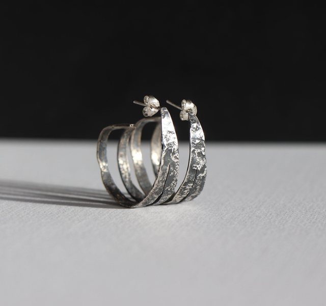 Boucles Demi créoles