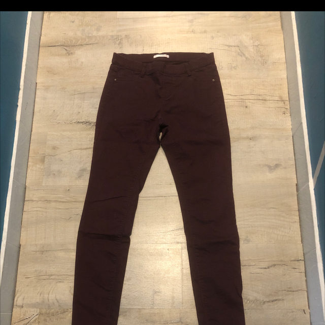 Jegging Bordeau taille 38 Camaïeu 