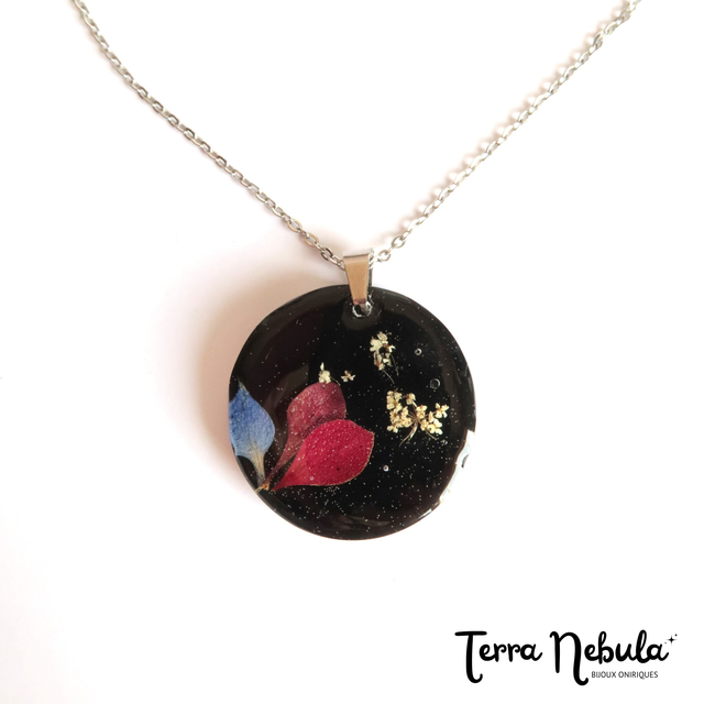 Collier Fleuri Charme floral | CO233F