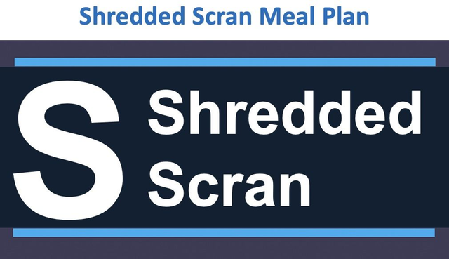 Shredded Scran Meal Plan