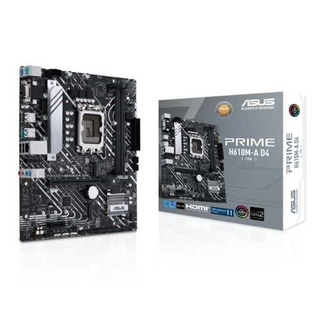 02.1.0026 – Scheda Madre ASUS PRIME H610M-A D4-CSM LGA1700 – Entry Level Corporate Stable Model