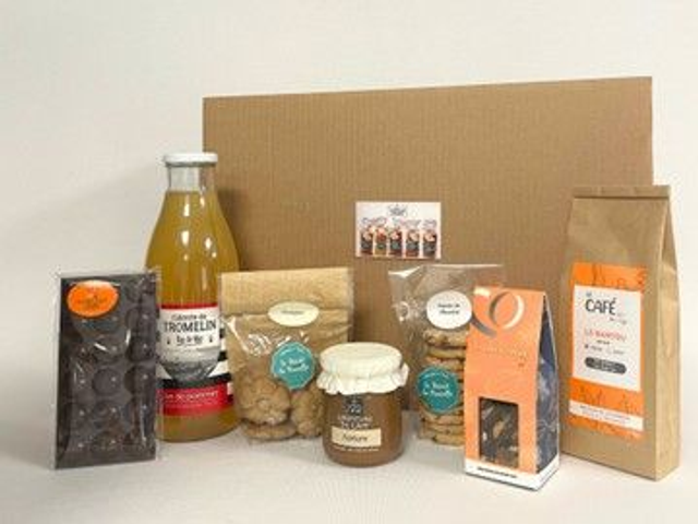 Panier garni "Gourmandise" 