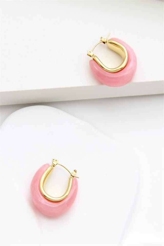 Boucles d’Oreilles  en acier Inoxydable 