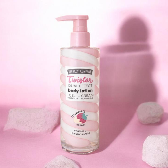 Body lotion fraise crème 
