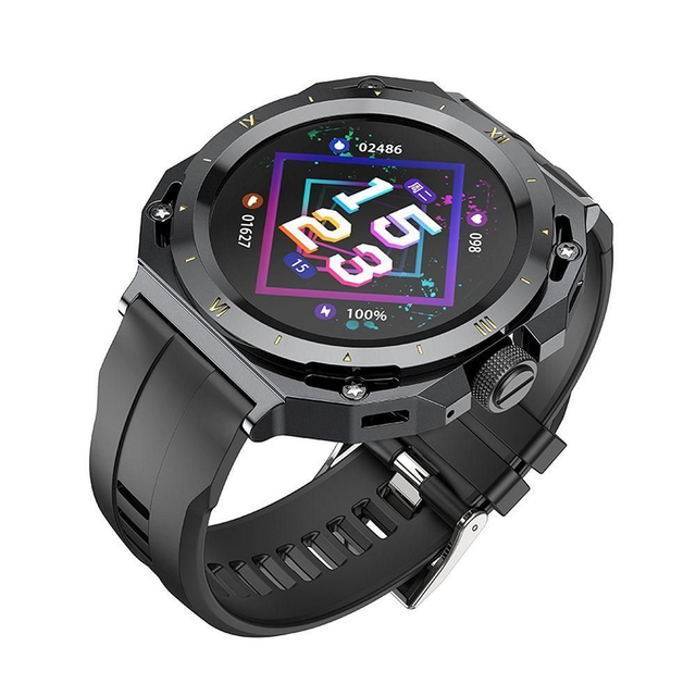 HOCO Smartwatch Y14 Smart Sport Schwarz und Weiss im Set