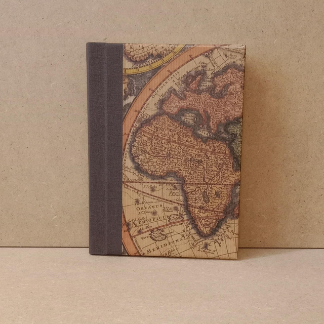 Carnet sans ligne Carte Ancienne