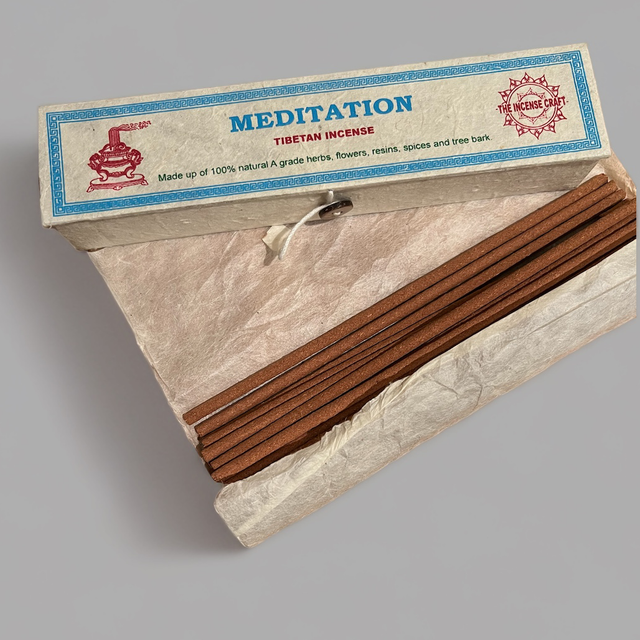 Incienso Tibetano Meditación 