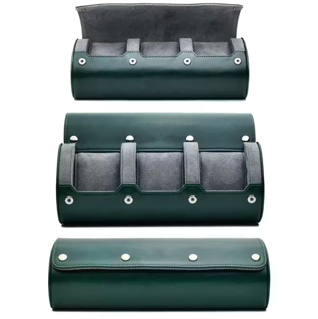 Custodia roll porta orologi da 3 posti