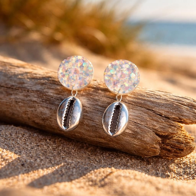 Boucle Irisé Circle- Collection West and sea