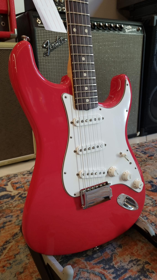 Fender Custom Shop CASALE BAUER 50th Anniversary 62 STRAT 42 di 50 Fiesta Red