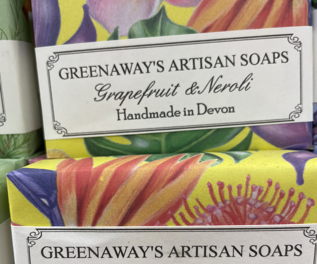 Greenaway’s Artisan soaps- Grapefruit & neroli