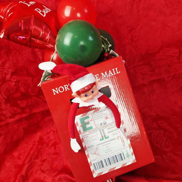 Post Box Elf on the Shelf 