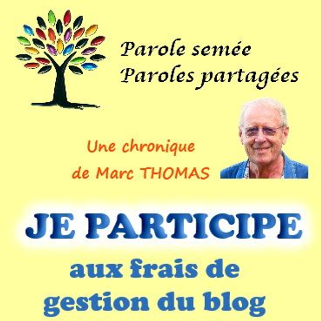 Participation aux frais du blog Parole Semée 