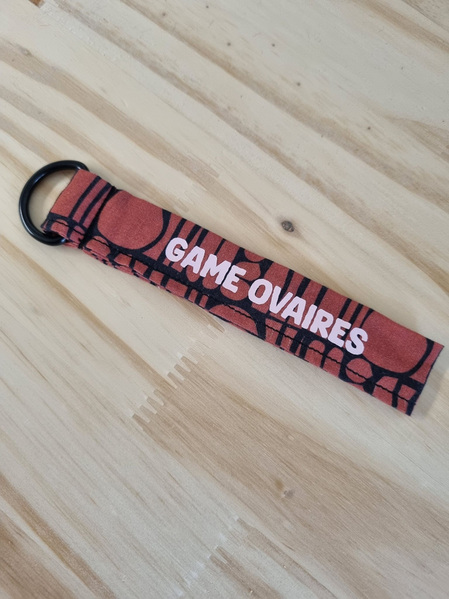 Porte-clé &quot;game ovaires&quot;