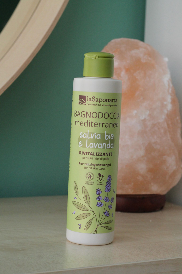Bio bagnodoccia Mediterraneo di La Saponaria (200 ml)