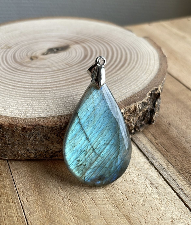 Pendentif LABRADORITE Goutte