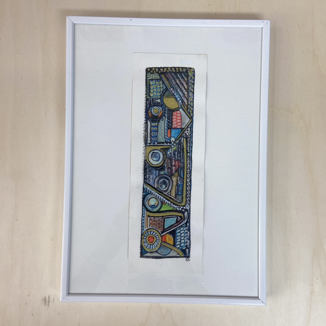 ART  MIXED MEDIA TNR006 - ORIGINAL ART