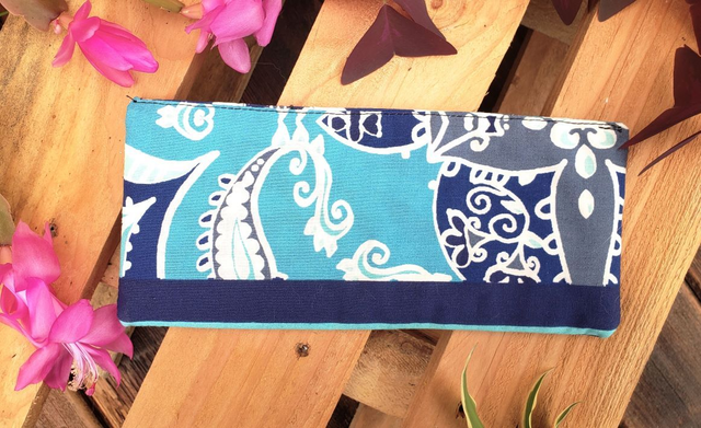 Porte-feuille sans fermeture éclair