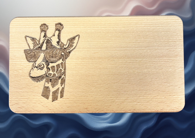 Brotbrett „Coole Giraffe“