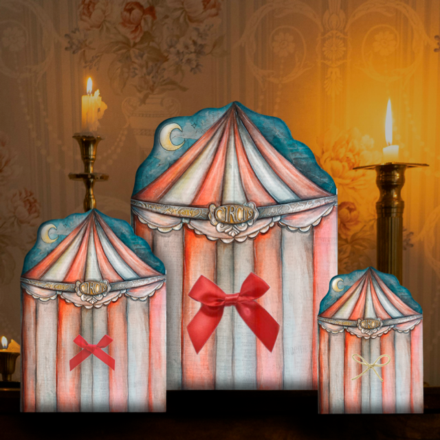 Les Merveilleuses - Cartes de vœux - Chapiteau