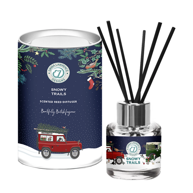 Emma Lawrence - Snowy Trails 50ml Reed Diffusers