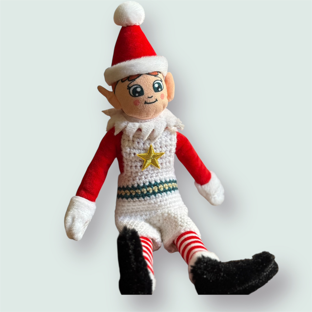 Salopette Lutinéa blanche et rayures