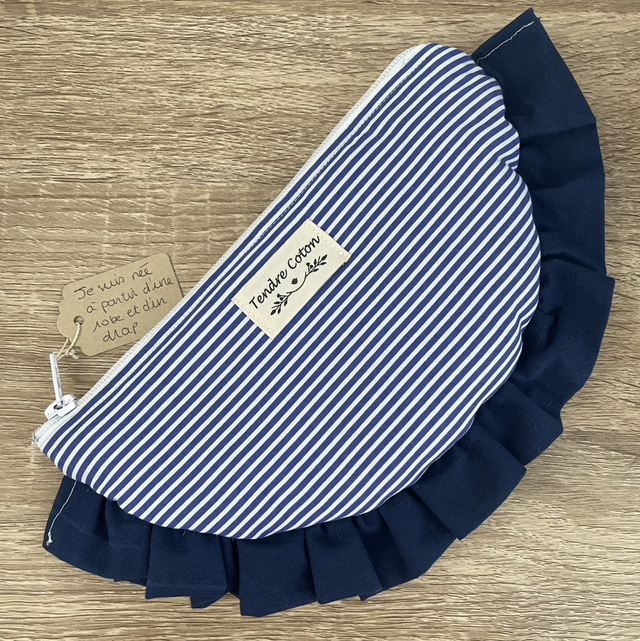Pochette Luna marinière