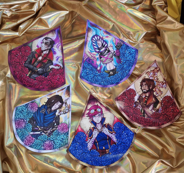 Arcane and  League of Legends Odd Triangle Print 