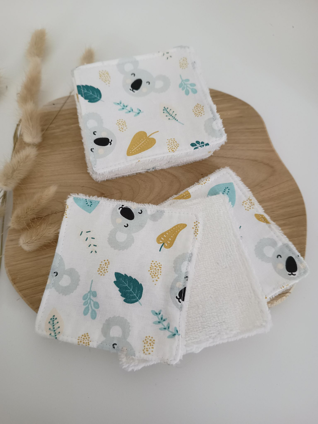 Lot de 10 cotons lavables