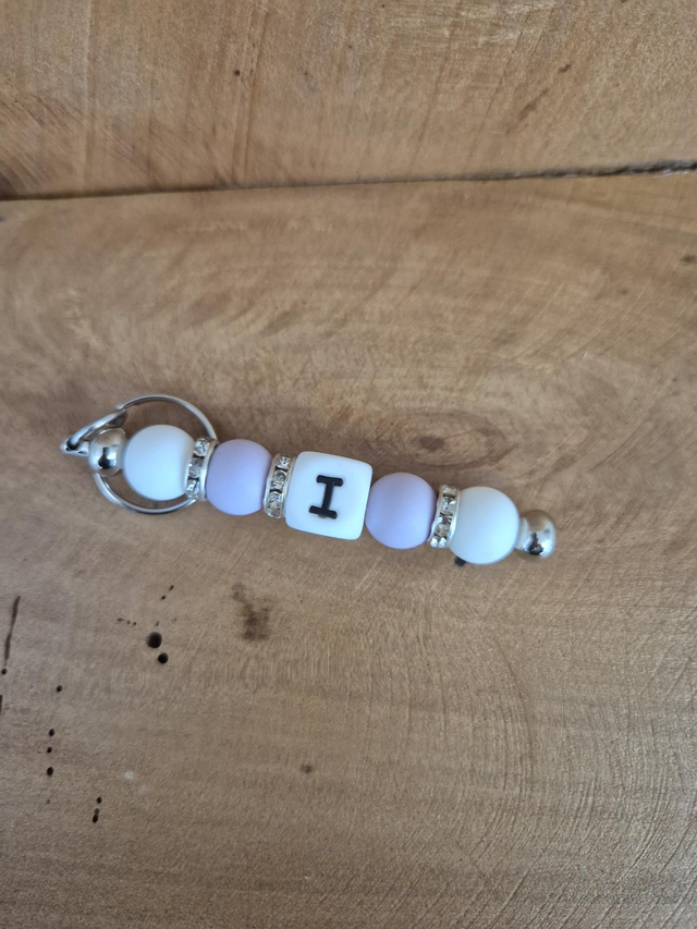 Porte clef lettre I