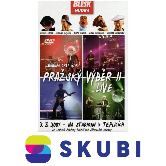 DVD PRAŽSKÝ VÝBĚR II - LIVE