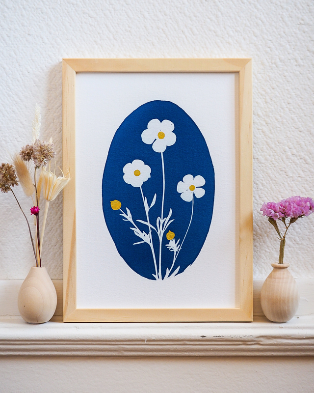 Boutons d&#039;or (Ovale)