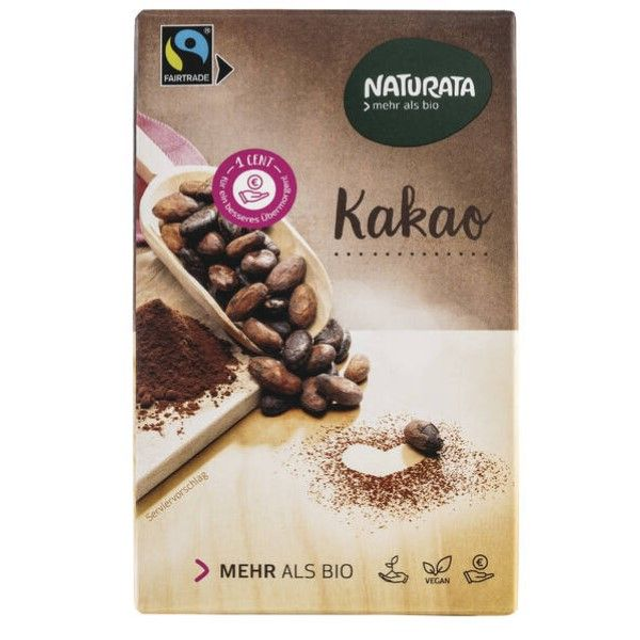 Naturata Kakao, alkalisiert 125g Packung