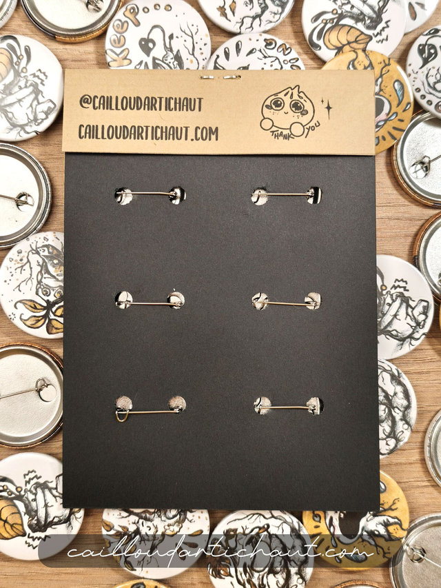 Badges mandragores X6