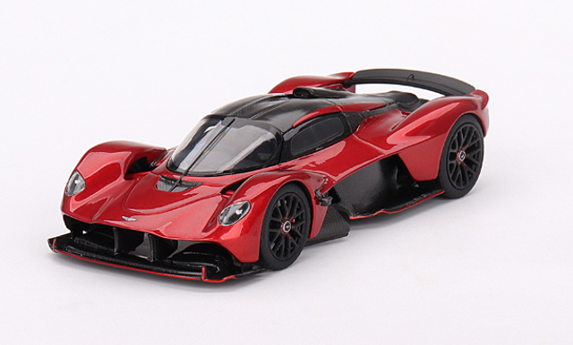 Aston Martin Valkyrie Hyper Red Mini GT 1:64