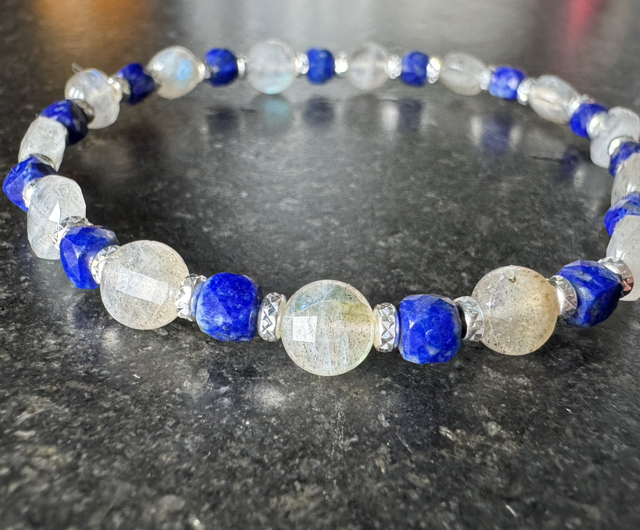 Bracelet Lapis Lazuli et Labradorite