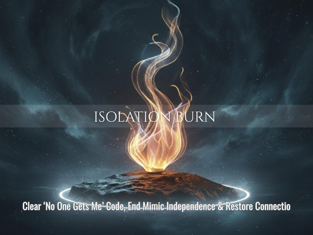 Isolation Burn | Clear ‘No One Gets Me’ Code, End Mimic Independence &amp; Restore Connection | Same Day Delivery