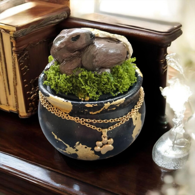 Kustomoitu Lemmikkiuurna/ Custom pet urn