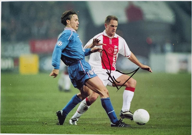Gesigneerde Foto van Ronald de Boer met Certificaat