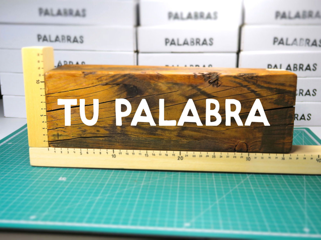 Palabra personalizada XXXL 11cm