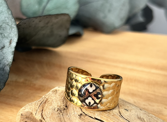 Bague ajustable acier inoxydable 