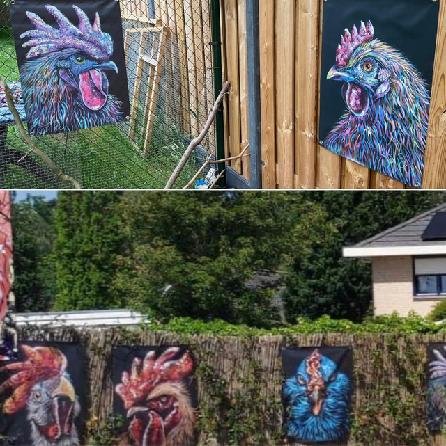 Tuindoek Volgens Kunstwerk