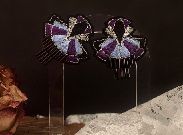 CHANDI - Violet/Bleu