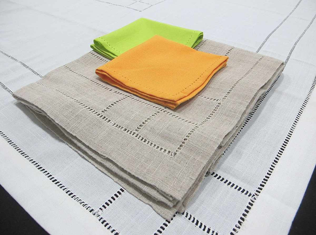 MANTELERIA 225X360 VAINICAS COLOR LINO