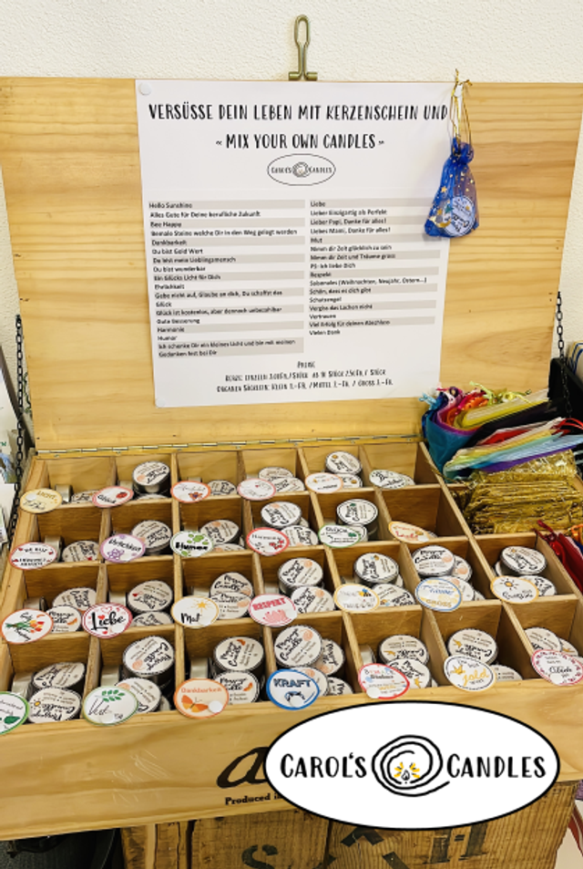 Teelichter mit Überraschungseffekt  (ohne Verpackung)