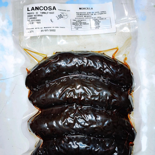 morcilla casera