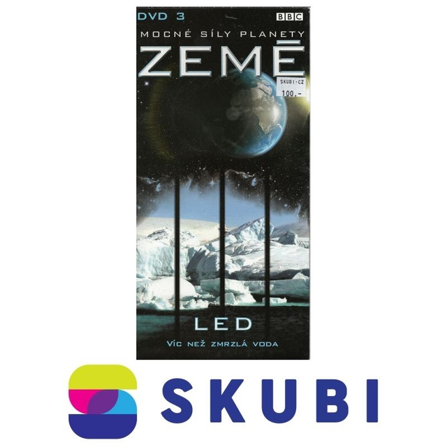 DVD Mocné síly planety Země - Led: víc než zmrzlá voda - BBC - česky, anglicky