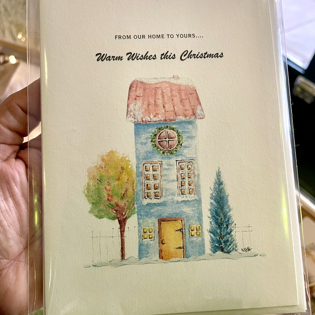 Christmas Card ‘From our home to yours’ 