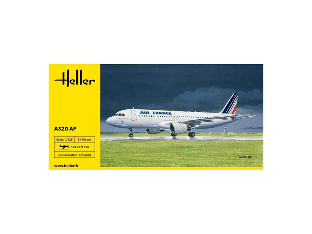 Airbus A320 Air France Heller 80448 1/125